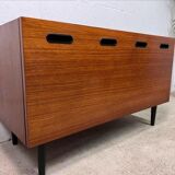 Vintage tv stand, valve cabinet, closet