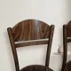 Set of 4 TON wooden dining chairs, 20th century, Czechoslovak, 90 × 46 cm