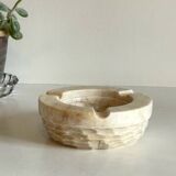 Brutalist marble ashtray