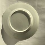 7 Assiettes à dessert + plat en porcelaine fine ciel