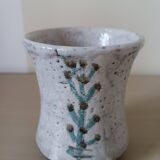 Vase signed Gustave Reynaud, Le Mûrier workshop, Vallauris