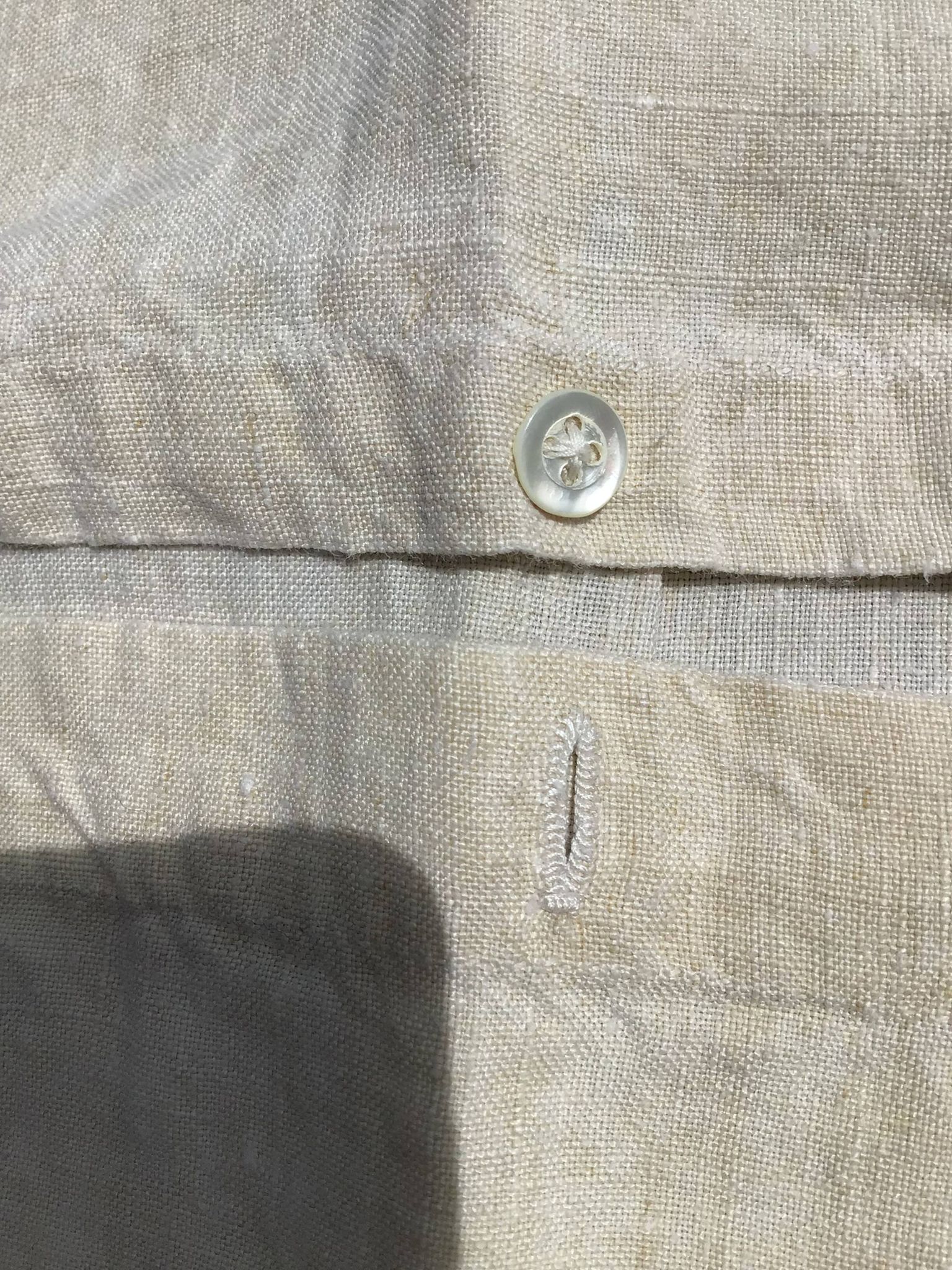 New linen pillowcase embroidered AC day double checkerboard