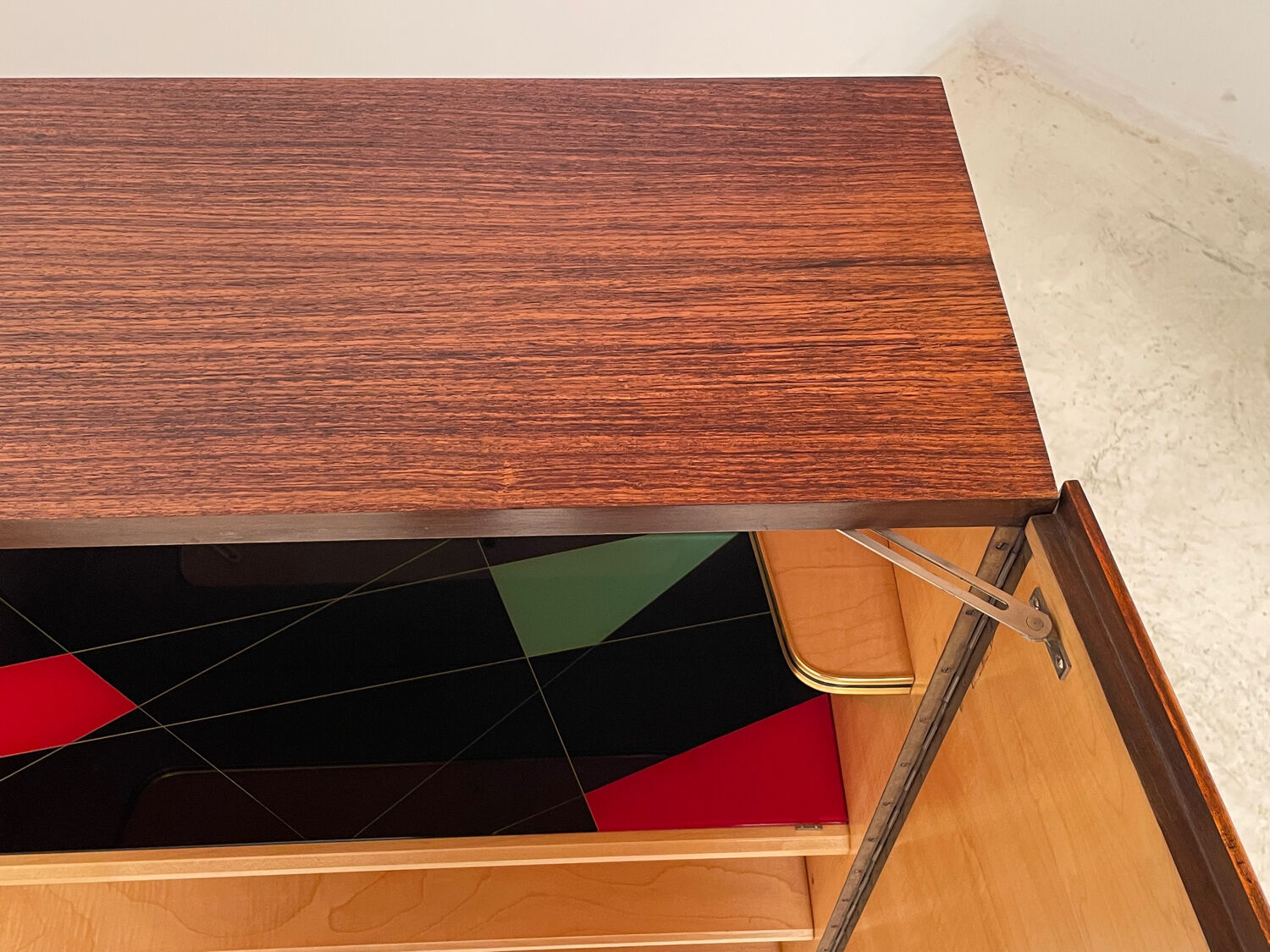 1960s rosewood mini bar