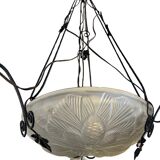 Art Deco pendant chandelier