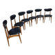 6 chaises, années 60