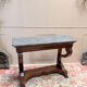 CONSOLE IN MAHOGANY FROM THE RESTORATION PERIOD 19TH CENTURY