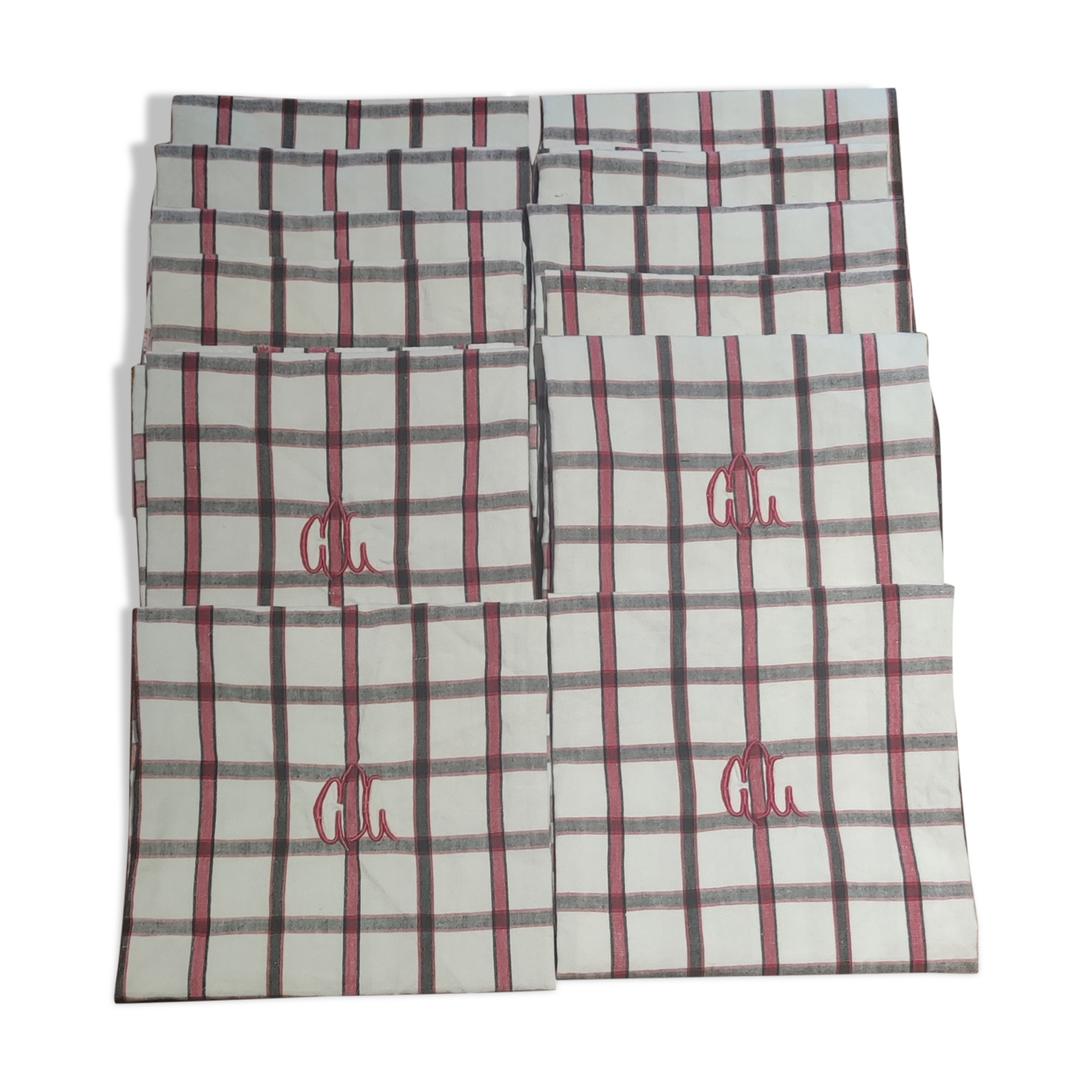 Set of 12 vintage napkins