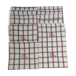 Ensemble de 12 serviettes - table