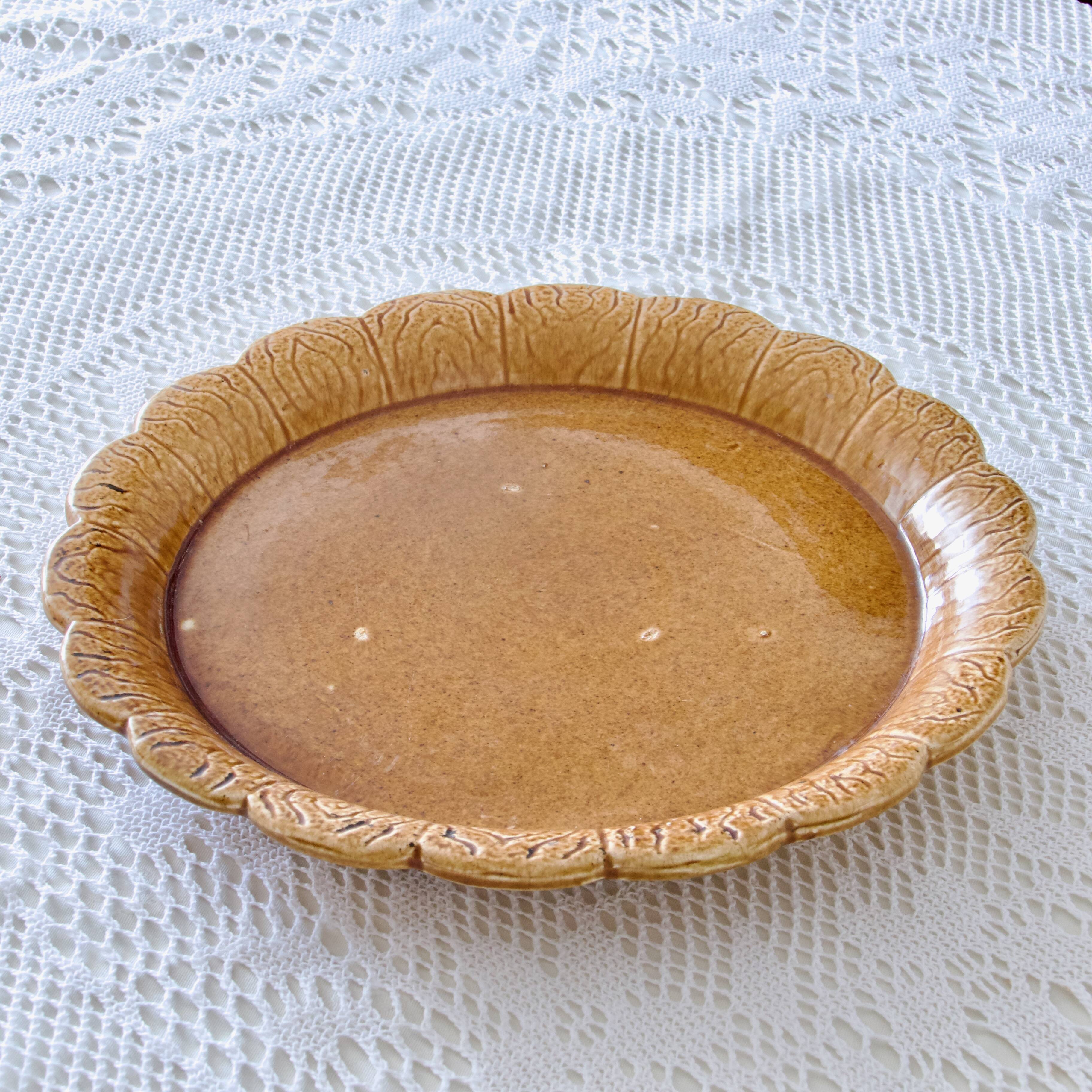 Large slip planter by Wasmuel Art Nouveau 19th century