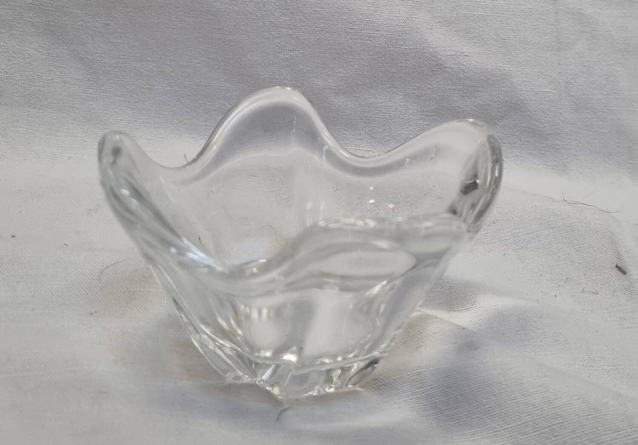 Coupelles cristal de Daum France