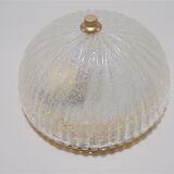 Bubbled glass ceiling lamp