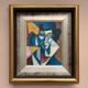 Original Finnish Oil on Panel – “Face” by Christian Immonen – Signed – Dated 1990 – Vintage & Framed