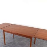 Mid-Century Danish Teak Extendable Dining Table, 1960s.