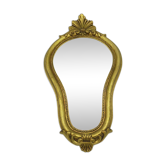 Rococo golden mirror