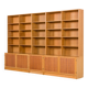 Scandinavian mid-century extra large oak bookcase by Nordiska Kompaniet, Sweden, 1964