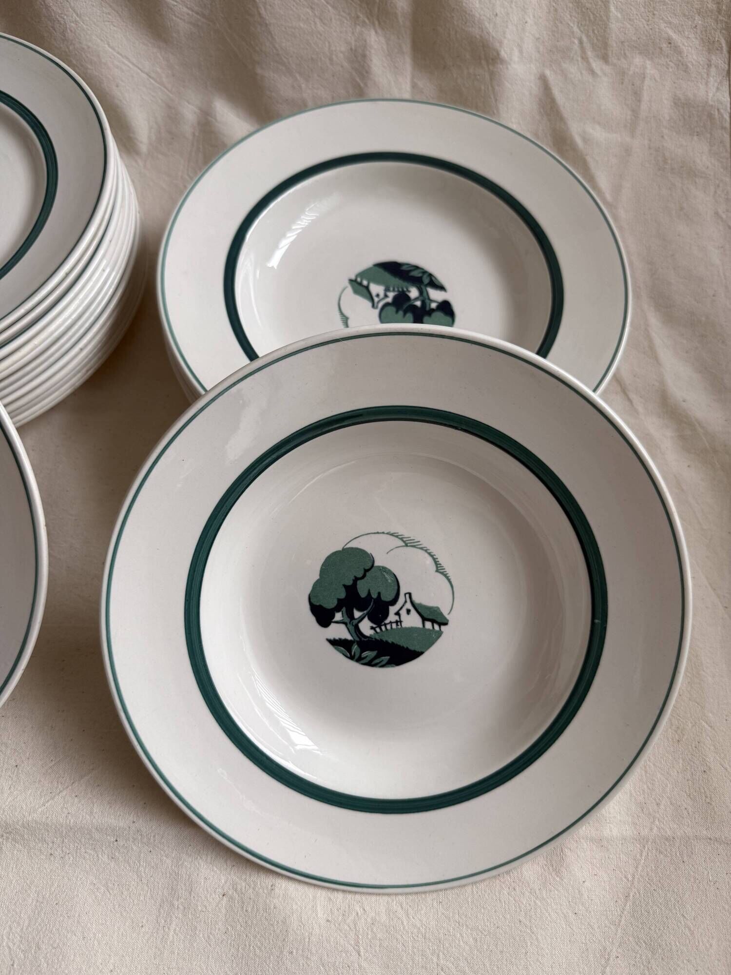 Service "Arlette", Sarreguemines 25 pieces.