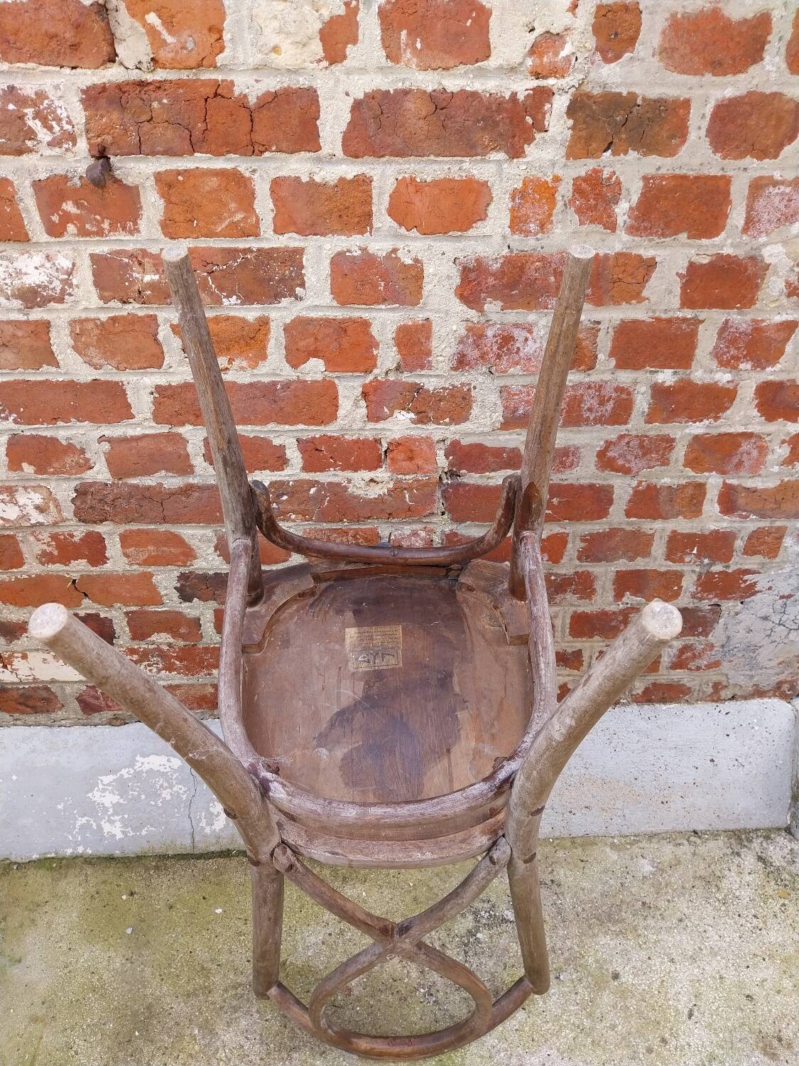 Pair of Luterma bistro chairs