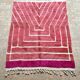 Beautiful handmade pink rug 200cm x 300cm