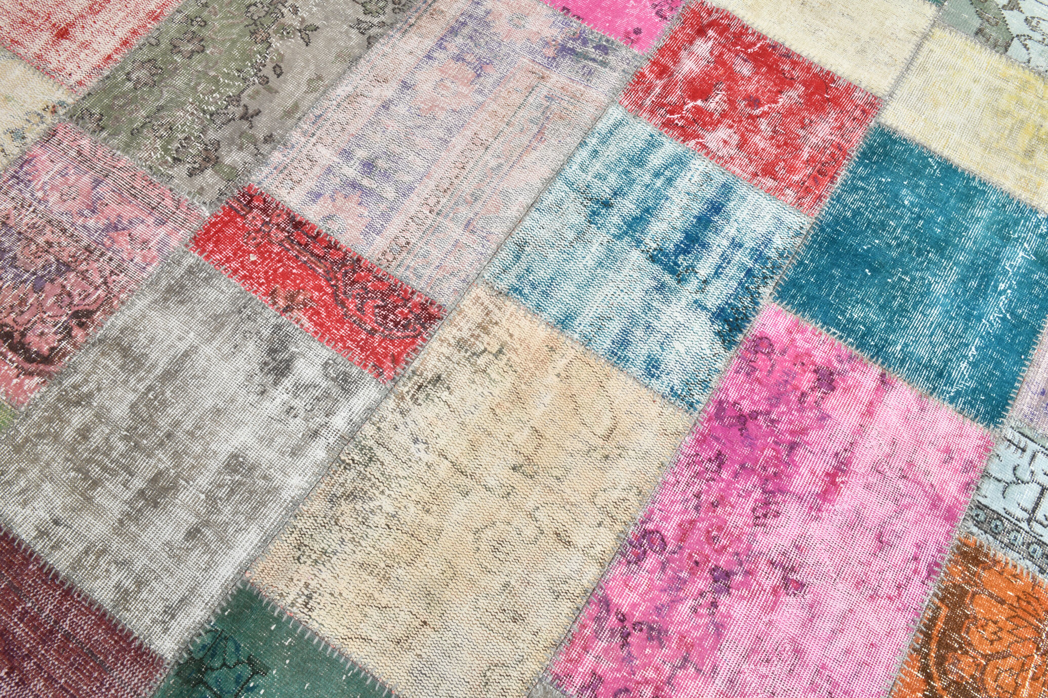 Puzle style vintage rug 354x255cm