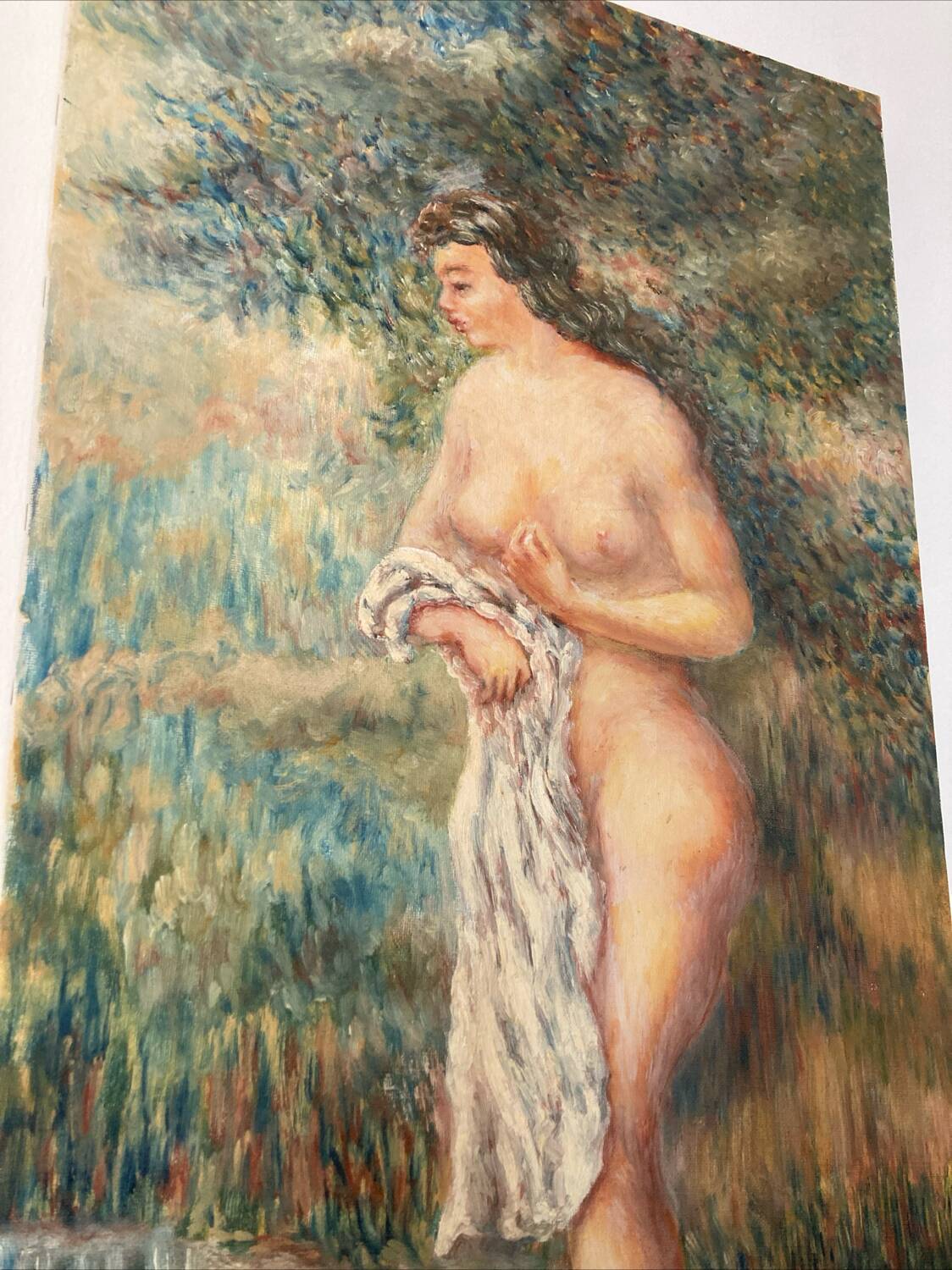 Oil on canvas nude woman romanticism