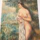 Oil on canvas nude woman romanticism