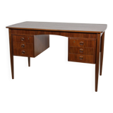 Mid-Century Freestanding Teak Desk, Denmark, 1960s