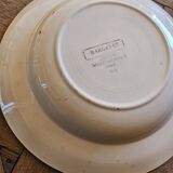 Digoin retro soup plates, Margaret