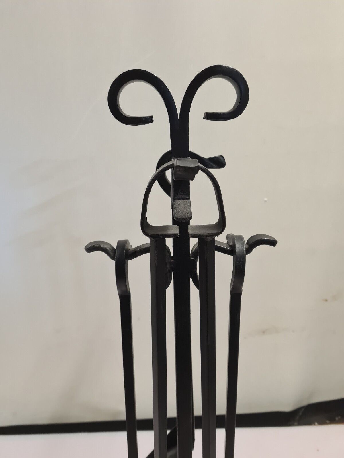 Wrought iron fireplace kit