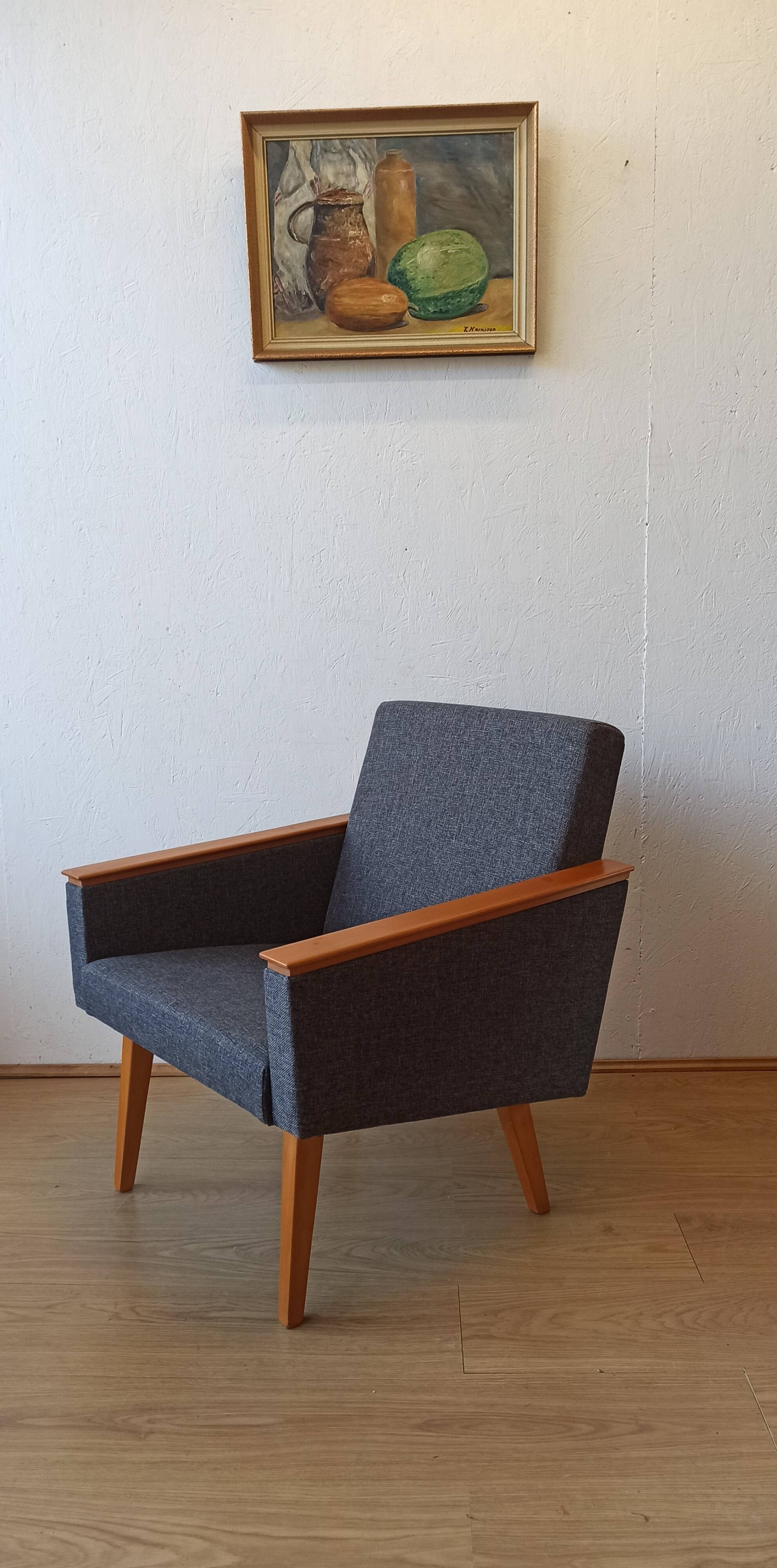 Fauteuils modernes du milieu du siècle 1970. Ensemble de 2.