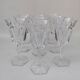 9 grands verres en cristal de baccarat, modèle Malmaison.