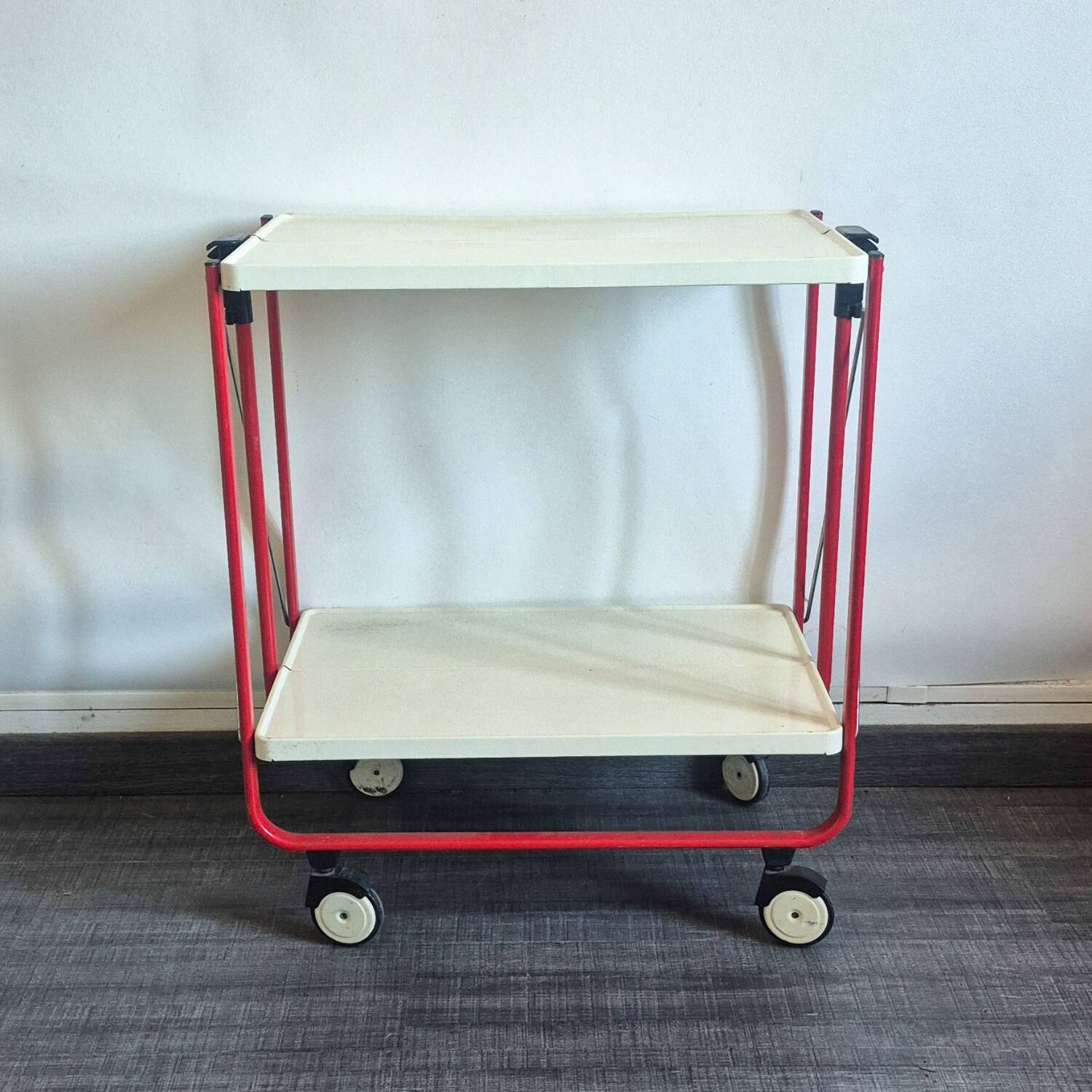 Dessert sideboard design Louis Lucien Lepoix vintage 80s