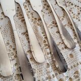 12 silver-plated fish cutlery sets by Argental