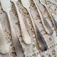 12 silver-plated fish cutlery sets by Argental