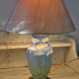 Ceramic table lamp from Lunéville