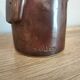 Glazed stoneware owl signed Drillon – Puisaye, 1950s