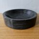 Dark grey marble ashtray
