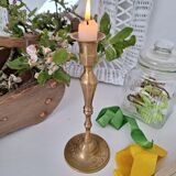 Vintage brass candle holder