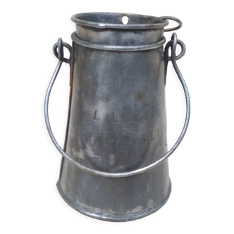 Tin milk jug