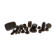 Rosenthal service in brown porcelain