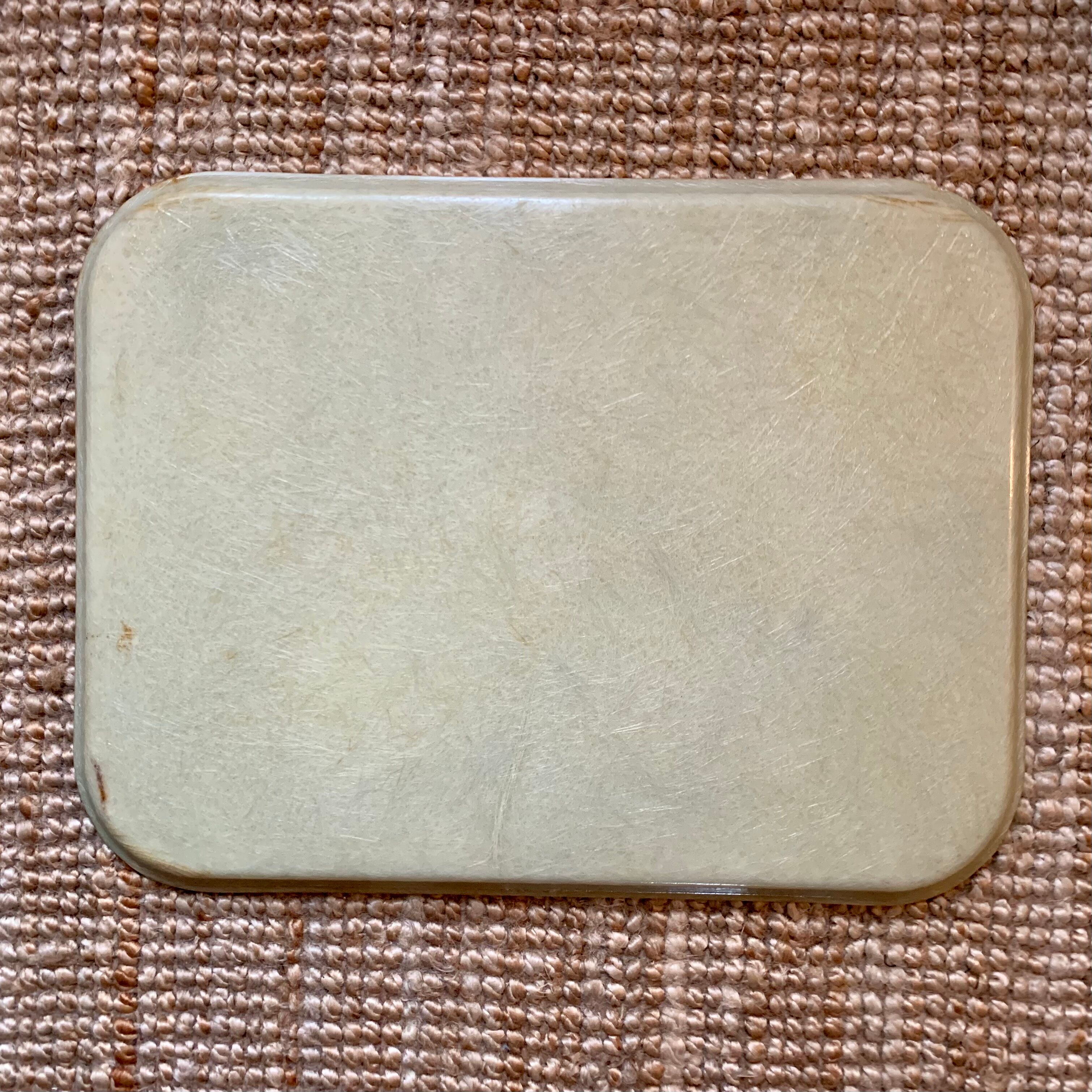 Vintage fiberglass tray