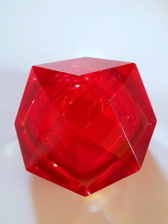 Submerged ashtray Flavio Poli, Murano 1970