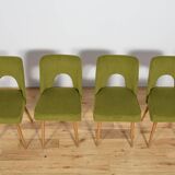 Shell Chairs from Bydgoszcz Furniture Factory, Poland, 1960s, Set of 4