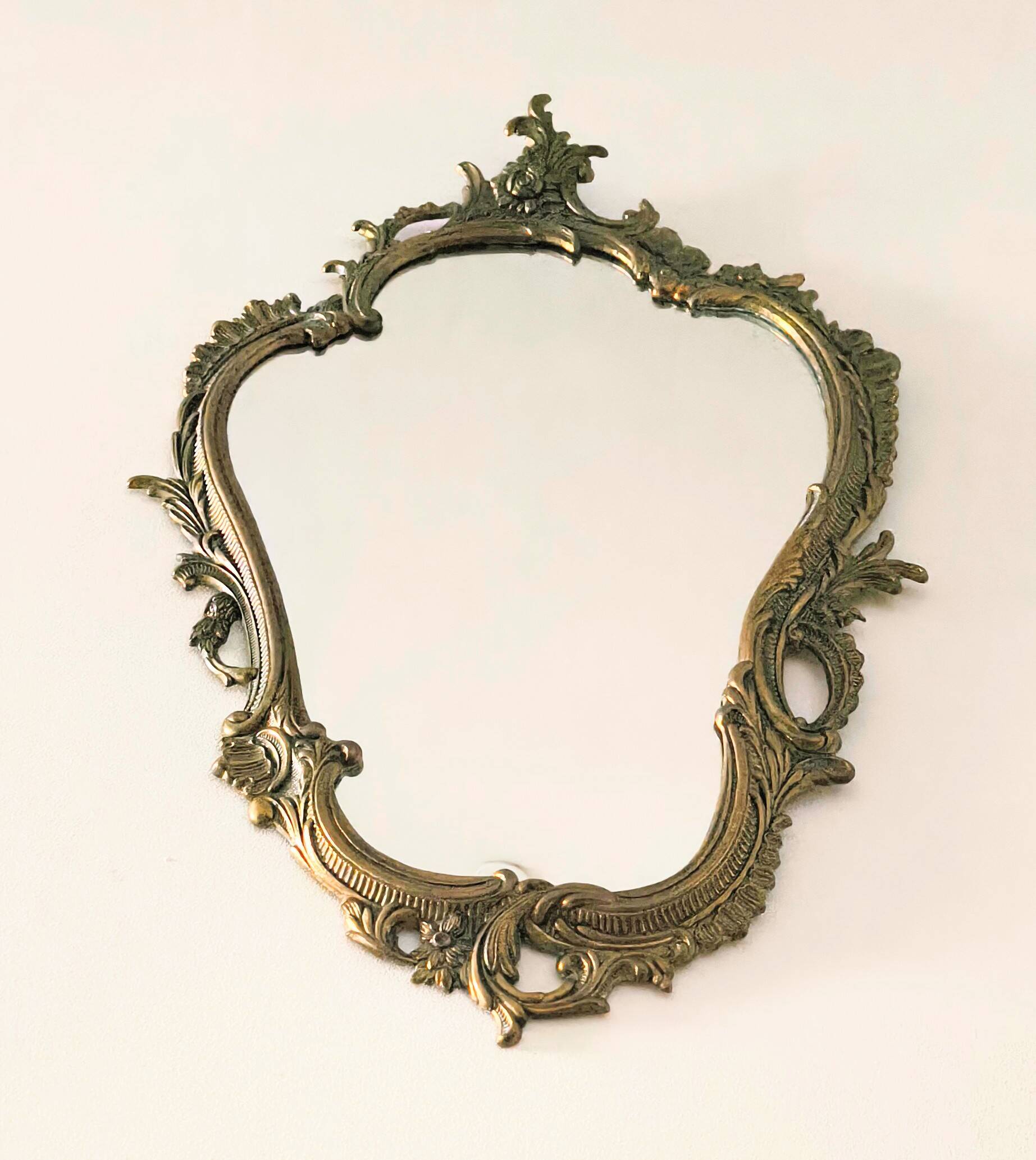 Bronze mirror 50 years old Louis XV Style