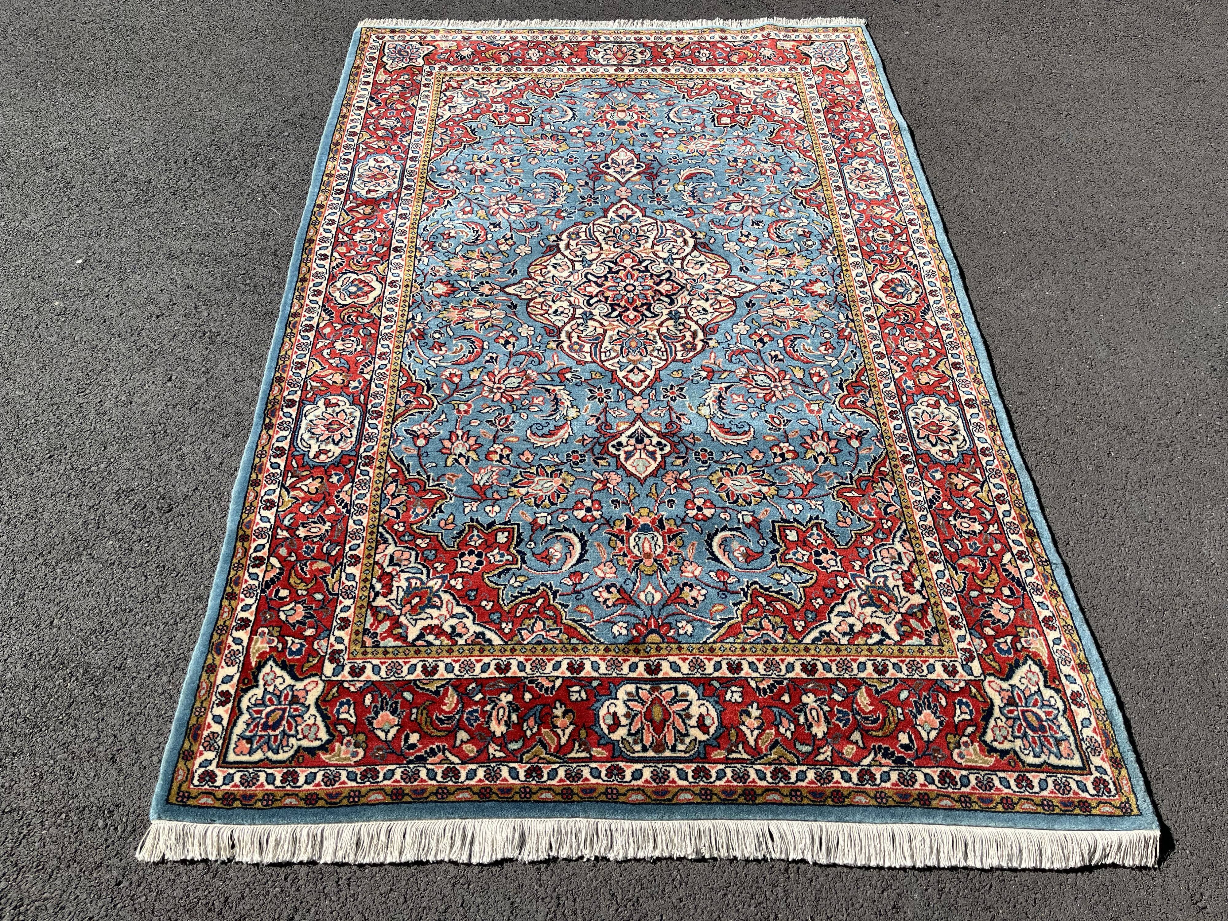 Persian Sarough Rug Circa 1960