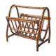Reviewed door in rattan and bamboo