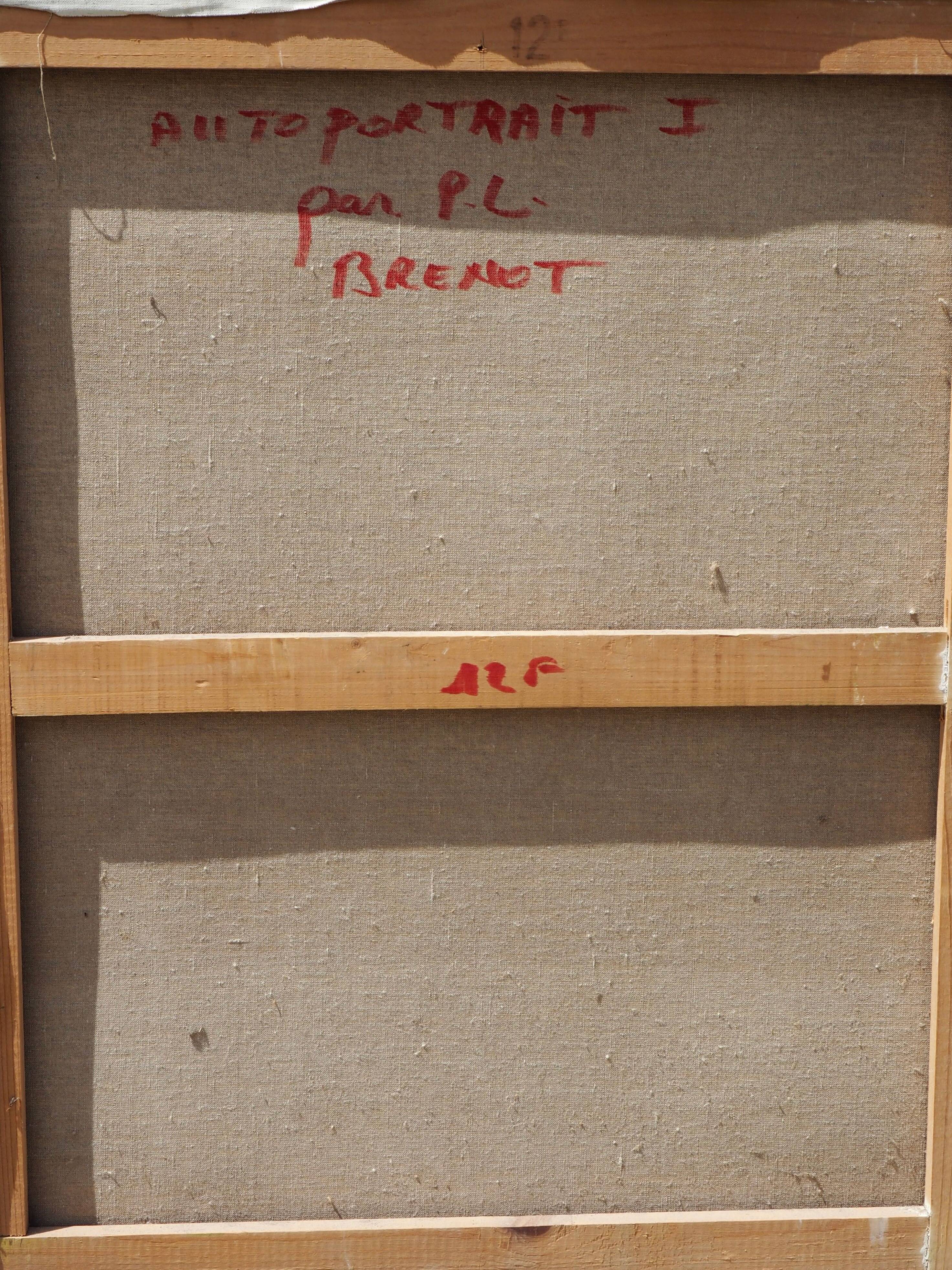 Self-portrait by Pierre-Laurent Brenot