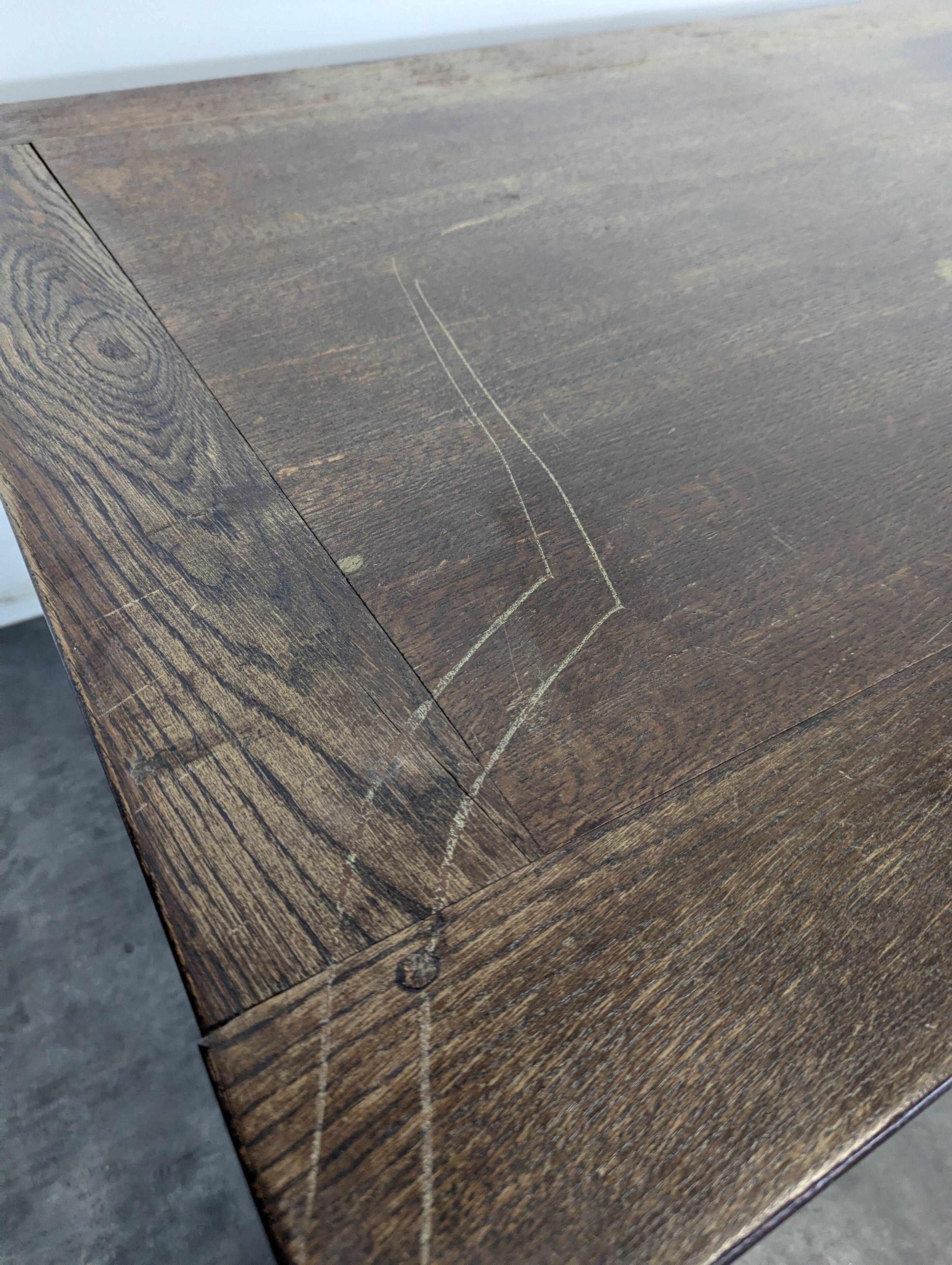 Solid oak Spanish table