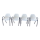 4 chaises des années 60 style Alladin