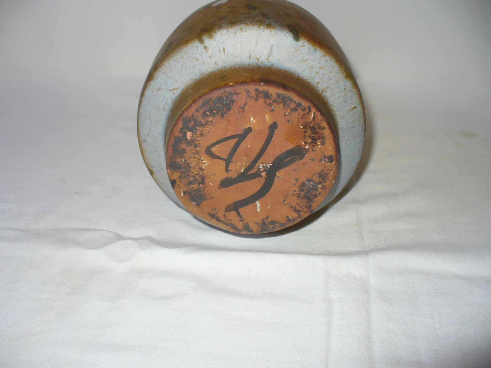 Agnès Escala sandstone vase from the 60s