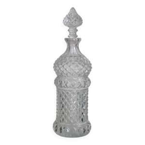 carafe en cristal vintage